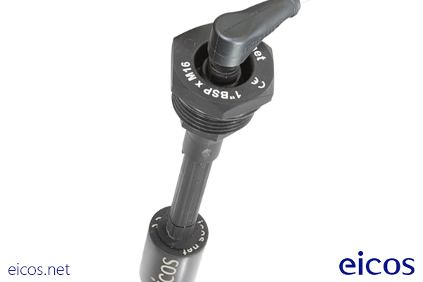 1"BSP polyphthalamide connection for mounting of vertical level switch