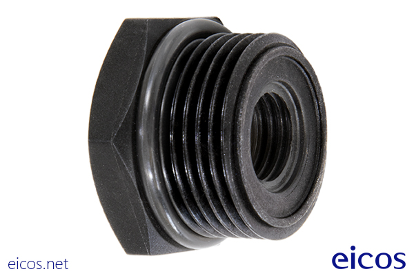 1"BSP polyphthalamide connection for mounting of level switchs