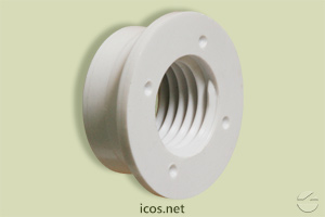 Click to enlarge the image of PVC M16x25 Adapter for level switches mounting PVC M16x25 Adapter for level switches mounting