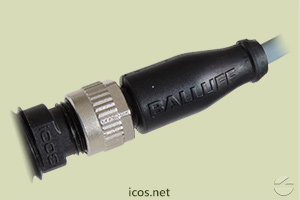 Click to enlarge the image of Mounting of the M12 Connector with Eicos sensor Mounting of the M12 Connector with Eicos sensor