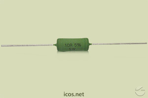 Click to enlarge the image of Resistor 10R 5W for electrical installation of Eicos Switches Resistor 10R 5W for electrical installation of Eicos Switches