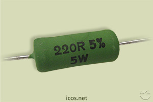 Click to enlarge the image of Resistor 220R 5W for electrical installation of Eicos sensors Resistor 220R 5W for electrical installation of Eicos sensors