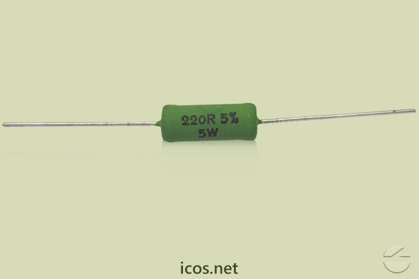 Click to enlarge the image of Resistor 220R 5W for electrical installation of Eicos sensors Resistor 220R 5W for electrical installation of Eicos sensors