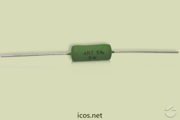 Resistor 4R7 5W for electrical installation of Eicos Switches