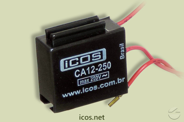 Click to enlarge the image of Snubber Filter CA12-250 (AC) for Contactors and Command Relays Snubber Filter CA12-250 (AC) for Contactors and Command Relays