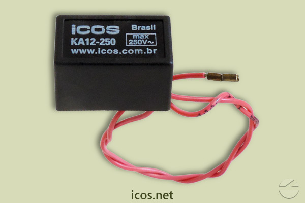 Click to enlarge the image of Snubber Filter KA12-250 (AC) for Contactors and Command Relays Snubber Filter KA12-250 (AC) for Contactors and Command Relays