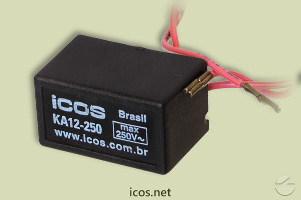 Click to enlarge the image of Snubber Filter KA12-250 (AC) for Contactors and Command Relays Snubber Filter KA12-250 (AC) for Contactors and Command Relays
