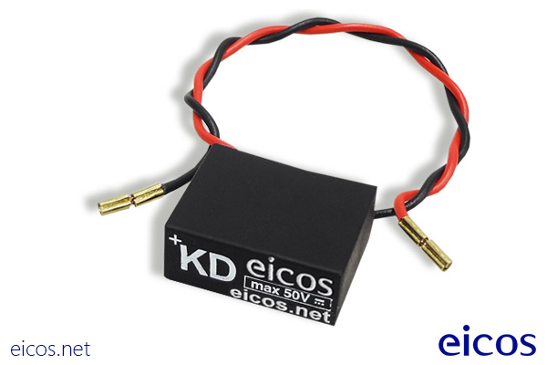 Snubber Filter KD (DC) for contactors and command relays