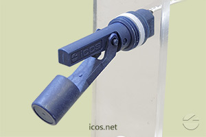 Click to enlarge the image of Mounting of the Eicos level switch LA22N-40 Mounting of the Eicos level switch LA22N-40