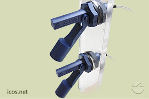 Click to enlarge the image of Mounting of the Eicos level switch LA26M-40 Mounting of the Eicos level switch LA26M-40