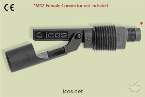Click to enlarge the image of Eicos Level Switch LA32-M12 for liquids Eicos Level Switch LA32-M12 for liquids