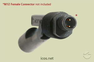 Click to enlarge the image of M12 plug of the level switch LA32-M12 M12 plug of the level switch LA32-M12