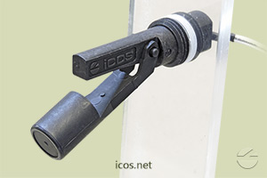 Click to enlarge the image of Mounting of the Eicos level switch LA32N-40 Mounting of the Eicos level switch LA32N-40
