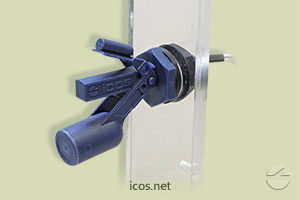 Click to enlarge the image of Mounting of the Eicos level switch LB26M-40 Mounting of the Eicos level switch LB26M-40
