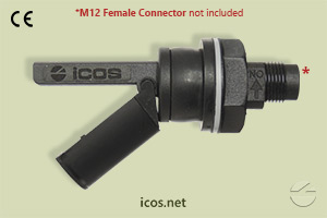 Click to enlarge the image of Eicos Level Switch LF322E-M12 for liquids Eicos Level Switch LF322E-M12 for liquids