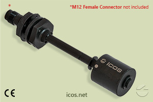 Click to enlarge the image of Eicos level switch LD361-M12 for liquids Eicos level switch LD361-M12 for liquids