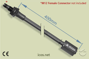 Click to enlarge the image of Eicos level switch LE451-M12 for liquids Eicos level switch LE451-M12 for liquids