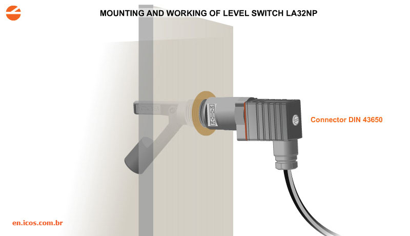 Level Switch with DIN 43650 Output Connection