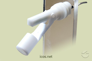 Click to enlarge the image of Mounting of the Eicos level switch LA12N-40 Mounting of the Eicos level switch LA12N-40